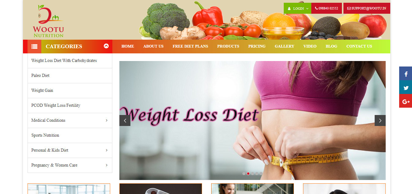 Nutrition Management Portal